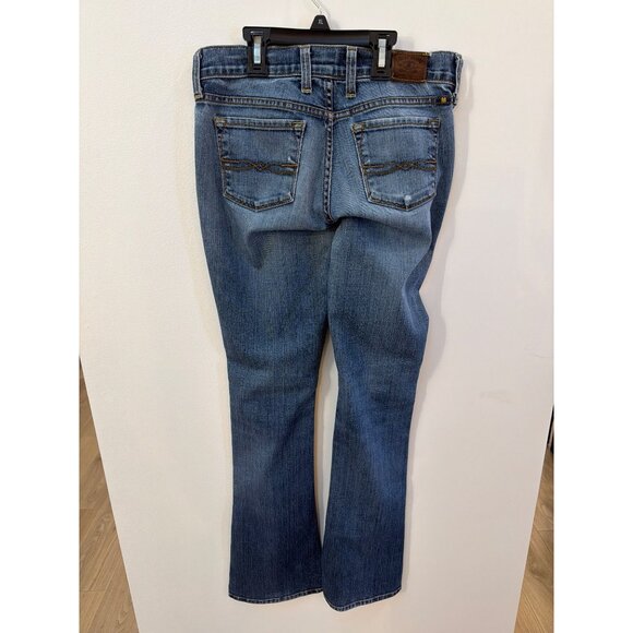Lucky Brand Charlie Baby Bootcut Jeans Womens Size 0/25 Cotton/Polyester/Spandex - Picture 2 of 6